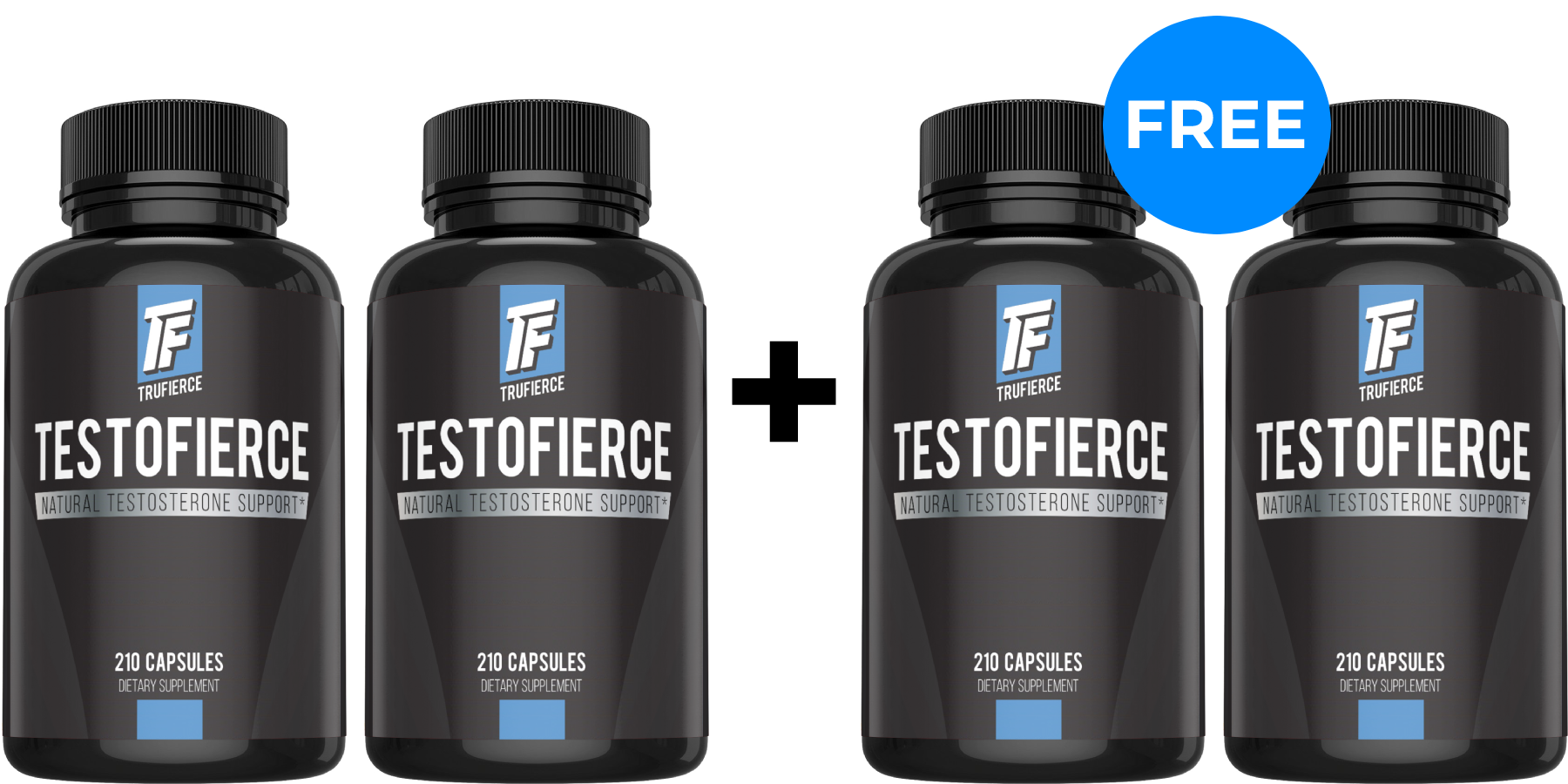 TestoFIERCE | Buy 2, Get 2 FREE